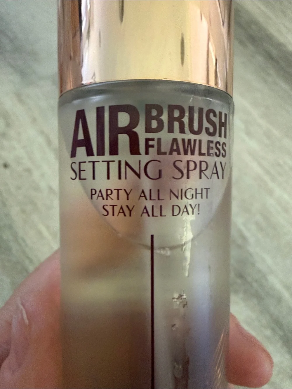 Charlotte Tilbury Airbrush Flawless Setting Spray - Rose Gold Cap